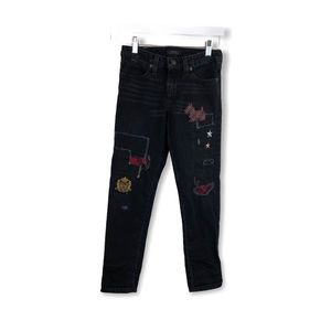 Polo Ralph Lauren Astor Slim Boyfriend Patch Jeans